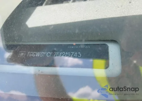 2015 Chevrolet Express 2500 Work Van from USA, damaged, VIN 1GCWGFCF7F1215743